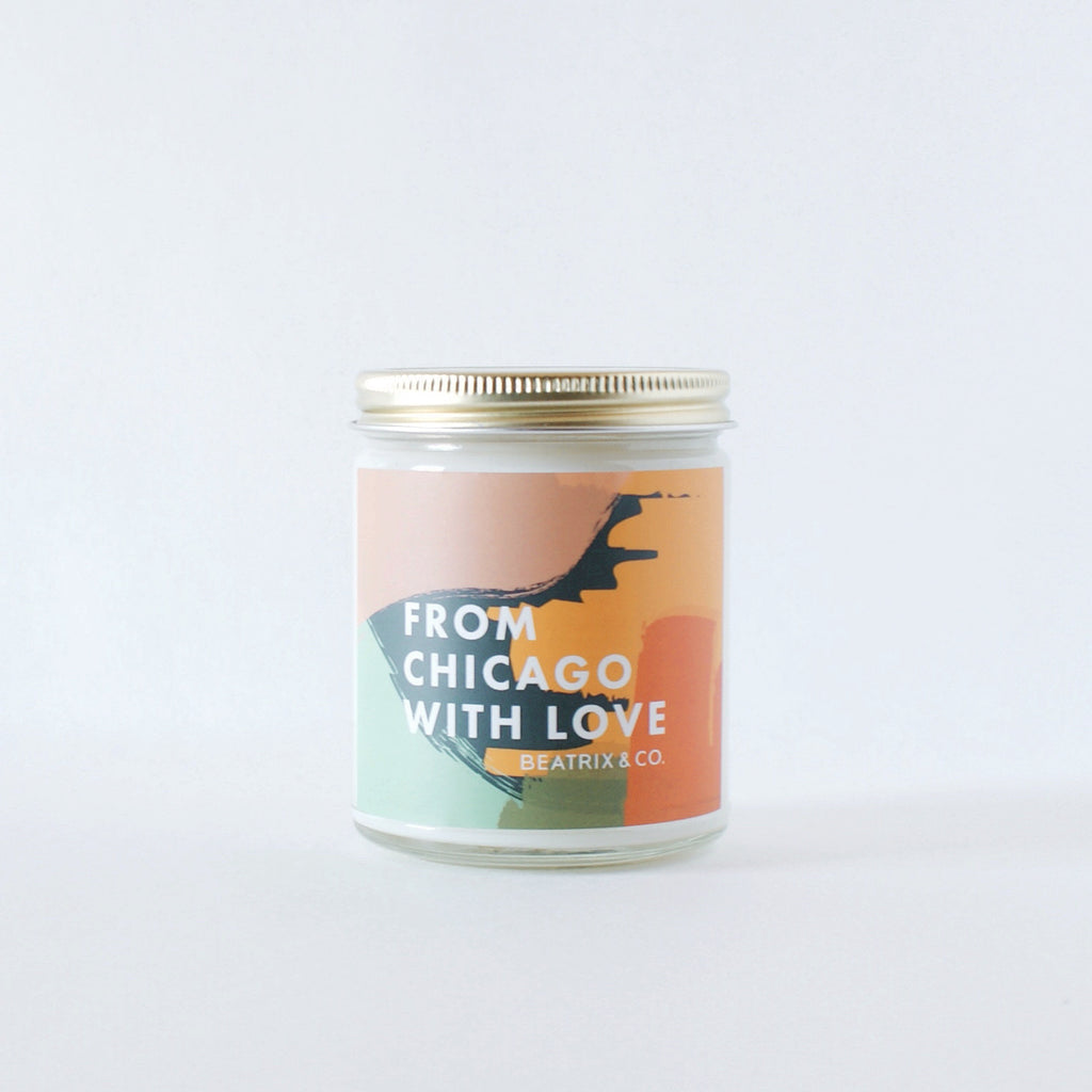 FROM CHICAGO WITH LOVE 9OZ CANDLE